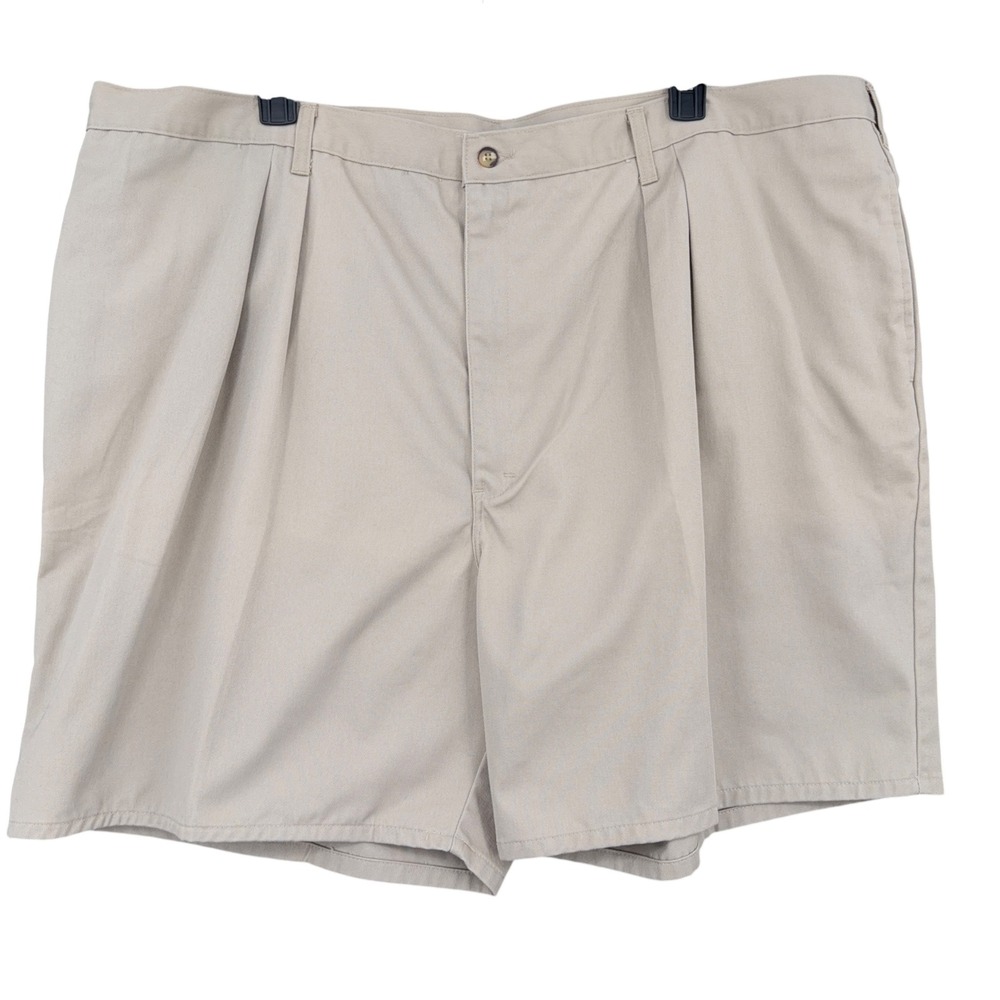 Dickies Pleated Casual Shorts Mens Tan Size 46